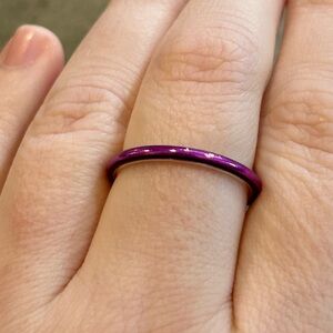 RETIRED Pandora Me Purple Ring